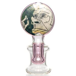 Shop Glass by Ging - Etched Monkey Man Rig in australian