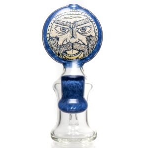 Shop Glass by Ging - Etched Bearded Man Rig in australian