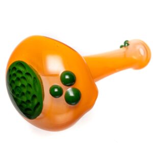 Shop Orian - Honeycomb Spoon - Orange & Green in australian