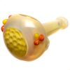 Shop Orian - Honeycomb Spoon - Silver Fume w/ Yellow & Orange Accents in australian