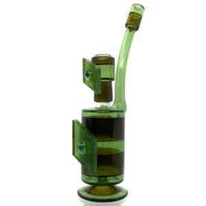 Shop Andy Roth - Study Of Shapes Bubbler - Green Stardust & Brillo in australian
