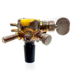 Shop Snic - 14mm Yellow & Black Electroformed Slide #1 in australian