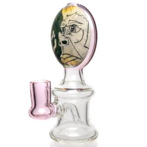 Shop Glass by Ging - Etched Monkey Man Rig in australian