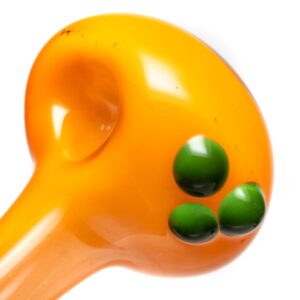 Shop Orian - Honeycomb Spoon - Orange & Green in australian