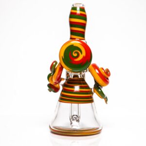 Shop Heady - Linework Mini Tube - Rasta in australian