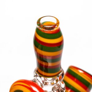 Shop Heady - Linework Mini Tube - Rasta in australian