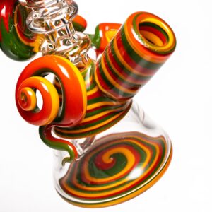 Shop Heady - Linework Mini Tube - Rasta in australian