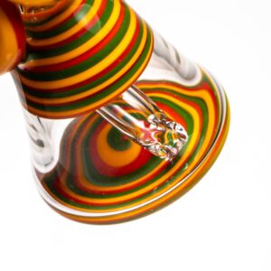 Shop Heady - Linework Mini Tube - Rasta in australian