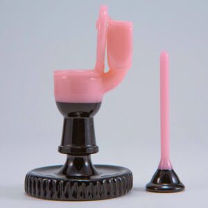 Shop Zach Puchowitz - 14mm Pink Toilet Dome #1 in australian