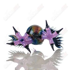 Shop Dichro EDM Owl by Four Winds Flameworks & Turtle Time Glass in australian