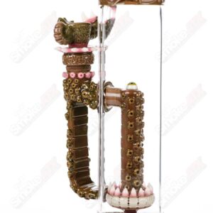 Shop Disc Perc Fully Salted Tube w/ Slide (Spanish Olive) SPG x SALT in australian