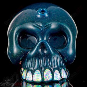 Shop 10mm Crushed Blue Skull Shredder Carsten Carlile in australian