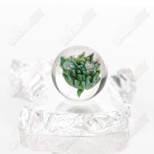 Shop Kobuki Glass #1 Flower Topper Marble in australian