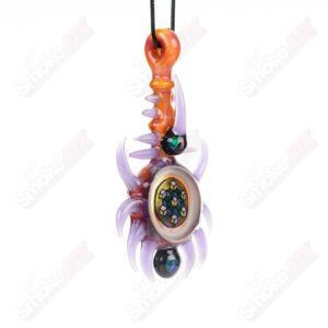 Shop Fillacello Horn Pendant Rig (Seredipity w/ Opal Accents) Freeek Glass in australian