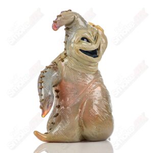 Shop Oogie Boogie Squat Lock Dry Pipe Ghost Glass in australian