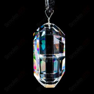Shop Dichro Arrow Head Faceted Pendant by Fatal Facets in australian