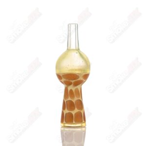 Shop Fume Giraffe Print Bubble Cap Robertson Glass in australian