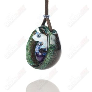 Shop #1 Tier 3 Frog Pendant Kengtaro Glass in australian