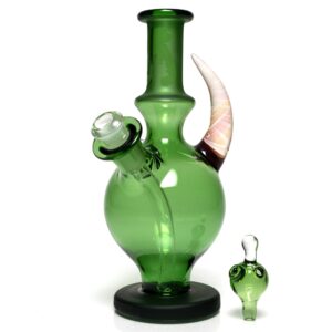 Shop Brando - 10mm Half Blasted Ball Rig - Green w/ Dragons Blood - Thumby Millie in australian