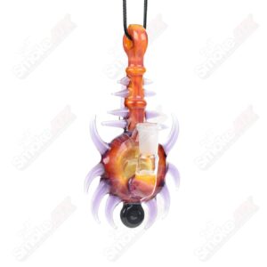 Shop Fillacello Horn Pendant Rig (Seredipity w/ Opal Accents) Freeek Glass in australian