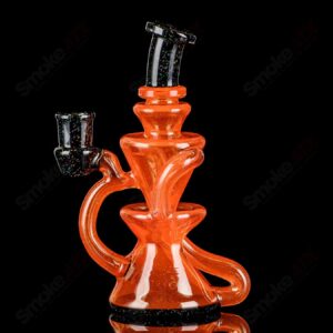 Shop Orange & Black Crushed Opal Mini Recyler Captn Chronic in australian