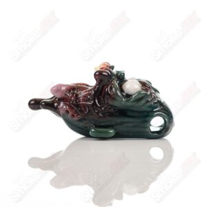 Shop Ripped Jaw Pendant Firefly x Ghost Glass in australian