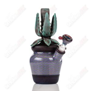 Shop 10mm Worked Cactus Waterpipe by Bird Dog & Sarita Glass in australian