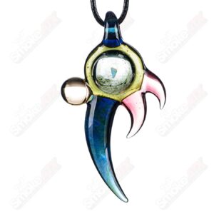 Shop #5 Amulet Pendant Dosh Glass in australian
