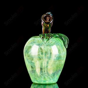 Shop Green Apple Rig w/ Worm Dabber Pouch Glass in australian