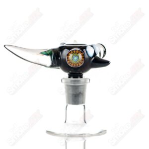 Shop #9 14mm Full Color Worked Horn Milli Bowl JMass in australian