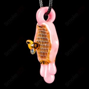 Shop 2" Honeycomb Drip Pendant (Cadillac Pink) Joe P Glass in australian