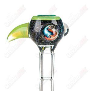 Shop #2 14mm Color Worked Slide Bowl Jeremy from Oregon in australian