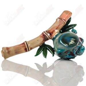 Shop Shrunken Head Sidecar Dry Pipe Ghost Glass in australian