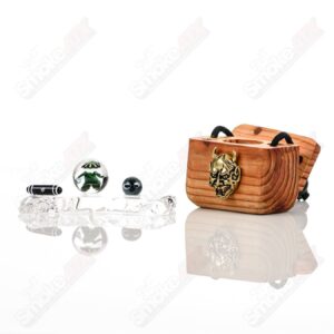 Shop Kobuki Glass Samurai Slurper Set Green in australian