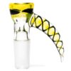 Shop Pho_Sco - Single Hole Linework Horn Slide - 14mm - Lemon Drop, Steelwool & Black #2 in australian