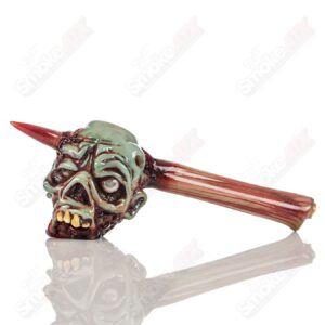 Shop Zombie Head Spoon w/ Glow Eyes Ghost Glass in australian