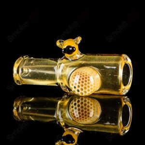 Shop Small Honeycomb & Bee Joint Holder Joe P Glass in australian