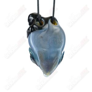 Shop #1 Alien Pendant w Beanie Ghost Glass in australian
