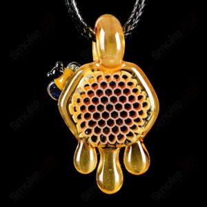 Shop #1 Small Honeycomb Drip Pendant Joe P Glass in australian