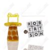 Shop Yellow Giraffe Spinner Cap w Pearl Robertson Glass in australian