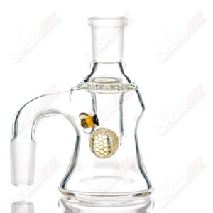 Shop 14/90 Clear Dry Catcher w Honeycomb + Bee Joe P Glass in australian