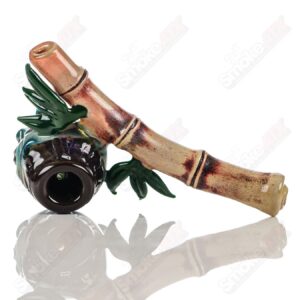 Shop Shrunken Head Sidecar Dry Pipe Ghost Glass in australian