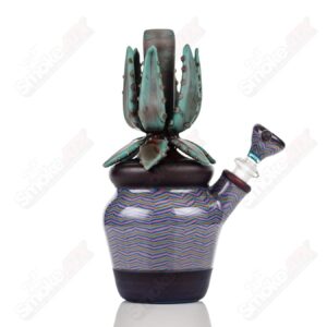Shop 10mm Worked Cactus Waterpipe by Bird Dog & Sarita Glass in australian