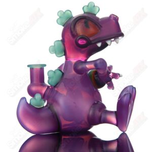 Shop Purple Sitting Reptar Rig w/ Encalmo Egg J-Smart Glass in australian