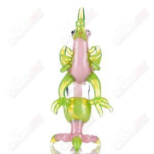Shop Chicken Rig (Pink/Green) JOP Glass in australian