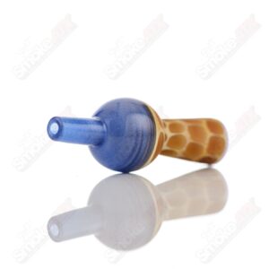 Shop Blue Giraffe Print Bubble Cap Robertson Glass in australian