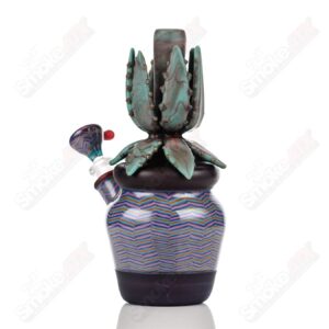 Shop 10mm Worked Cactus Waterpipe by Bird Dog & Sarita Glass in australian