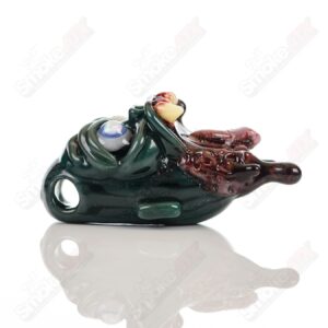 Shop Ripped Jaw Pendant Firefly x Ghost Glass in australian