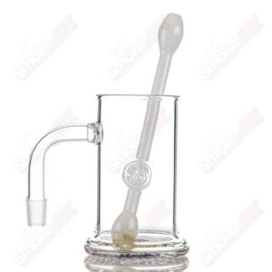 Shop Bangin Mug w/ Gold Ruby Accent Bottom + Q-Tip Straw Surf Rat Glass in australian