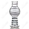 Shop Clear / Black Striped V2 Spinner Cap Glass Carpenter in australian